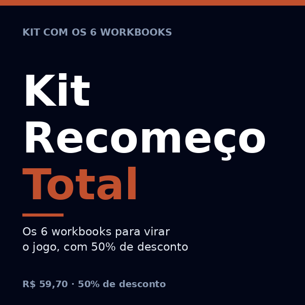 Capa: Kit Recomeço Total